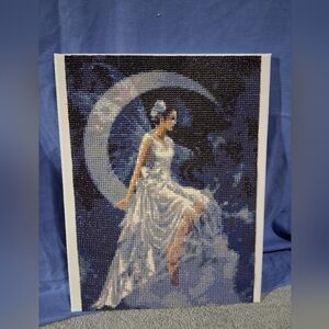Moonlit Lady Diamond Artwork